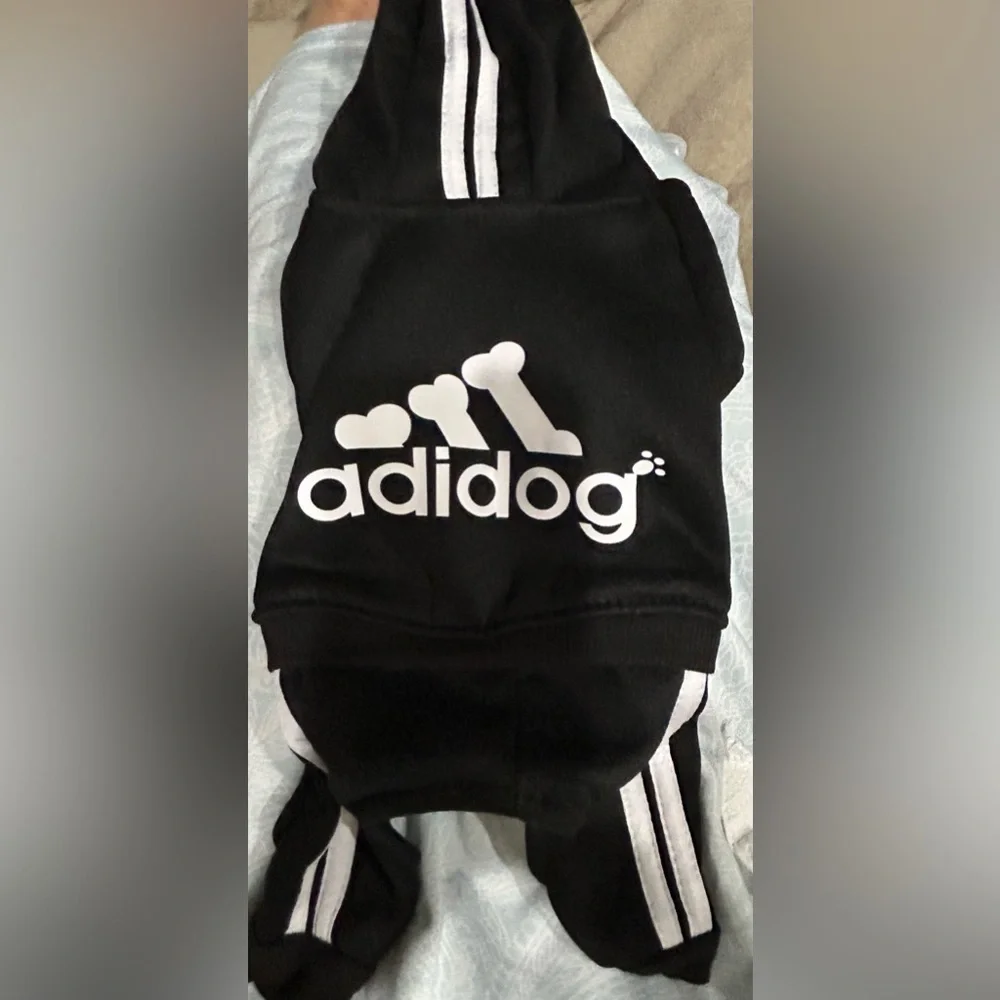 NIB- Adidog Fog Hoodie - Picture 1 of 8